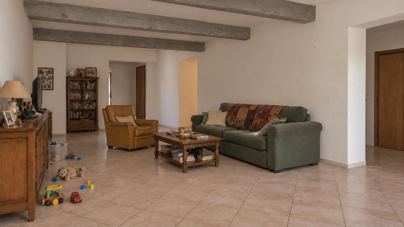 Rénovation d'une maison familiale à Toulouse : la pièce avant notre intervention